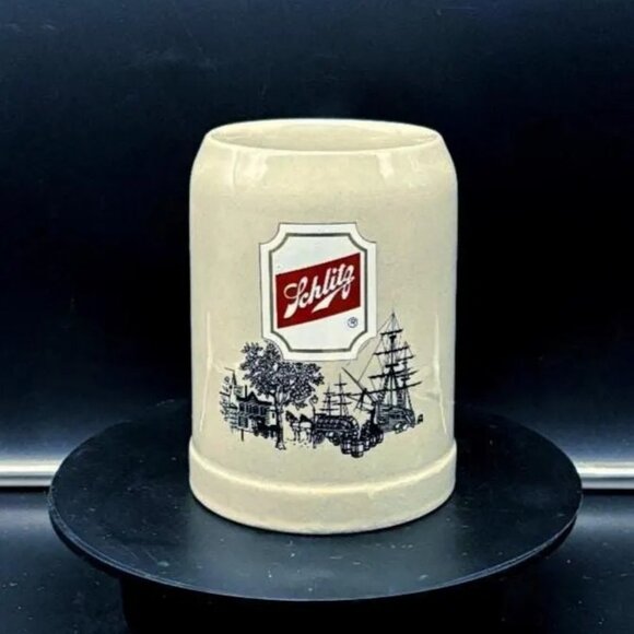 Vintage GERZ W German Schlitz Stoneware Beer Stein Mug .5L - Picture 1 of 7